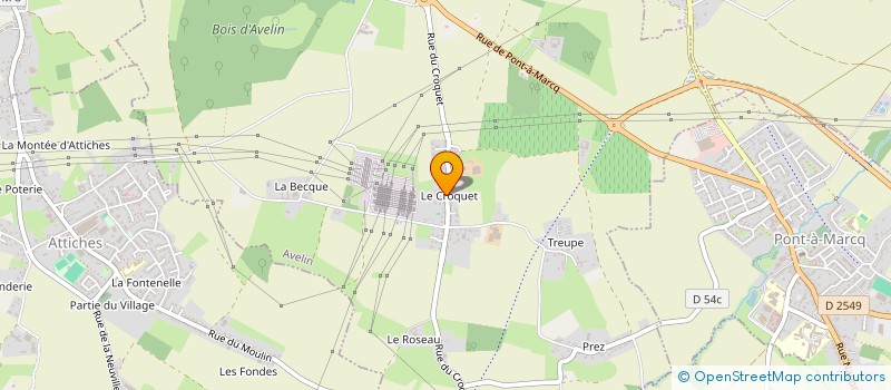 localisation de l'entreprise MADAME VIRGINIE LIAGRE à AVELIN