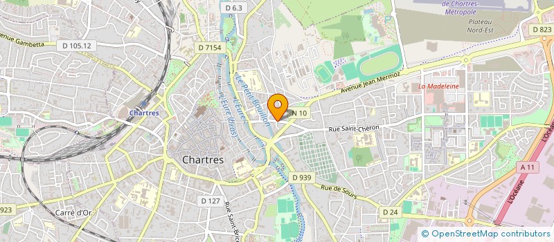 localisation de l'entreprise MADAME VIRGINIE LIGNEUL à CHARTRES
