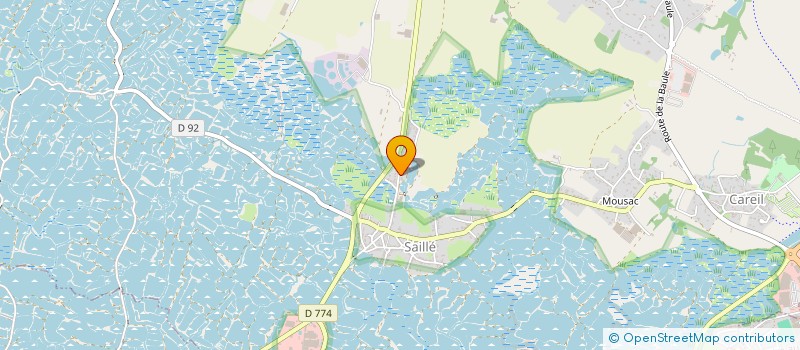 localisation de l'entreprise MADAME VIRGINIE LINDER  GUERANDE