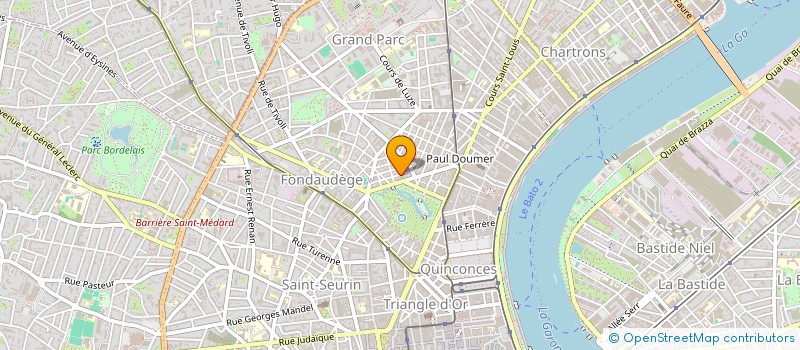 localisation de l'entreprise MADAME VIRGINIE LINXE  BORDEAUX