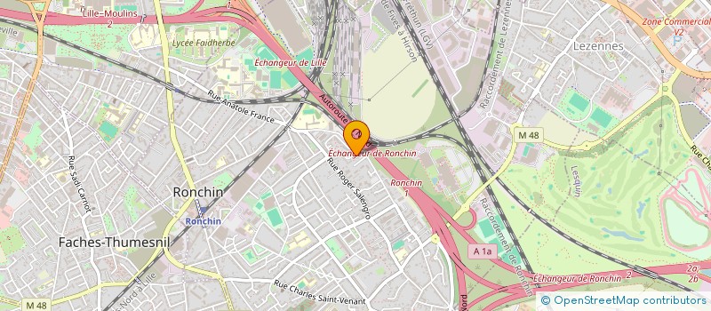 localisation de l'entreprise MADAME VIRGINIE LIPS  RONCHIN