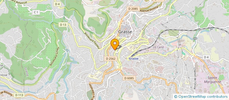 localisation de l'entreprise MADAME VIRGINIE LITOU à GRASSE