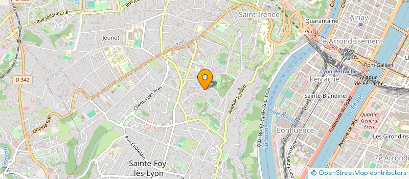 localisation de l'entreprise MADAME VIRGINIE LODIE  FRANCHEVILLE