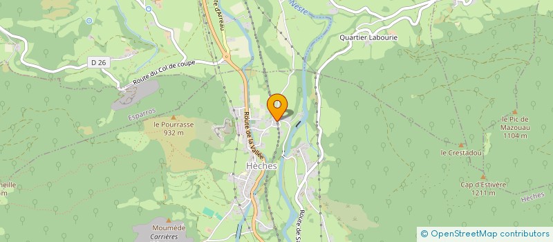 localisation de l'entreprise MADAME VIRGINIE LOISEL  HECHES