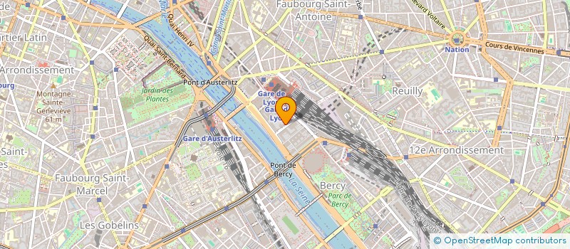 localisation de l'entreprise MADAME VIRGINIE LOISEL  PARIS