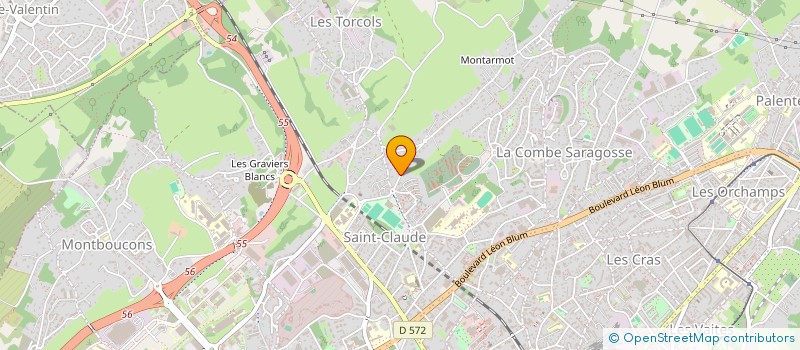 localisation de l'entreprise MADAME VIRGINIE LONCHAMPT à BESANCON