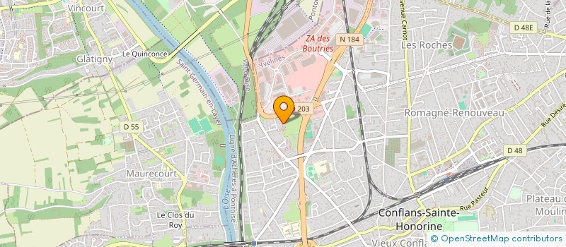 localisation de l'entreprise MADAME VIRGINIE LOONIS  CONFLANS-SAINTE-HONORINE
