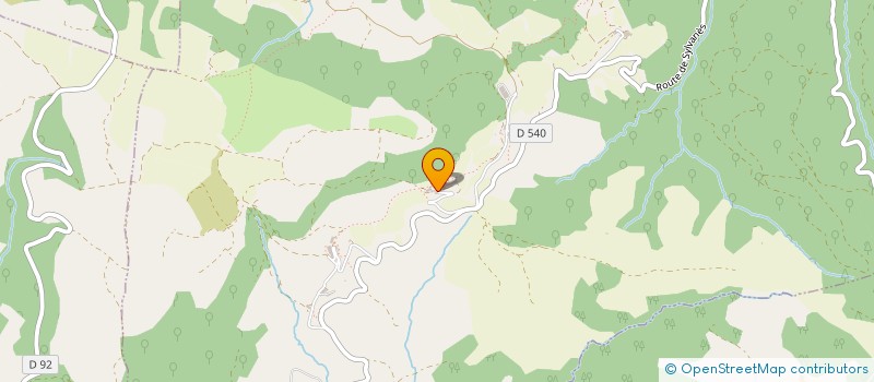 localisation de l'entreprise MADAME VIRGINIE LOPEZ  SAINT-FELIX-DE-SORGUES