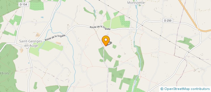 localisation de l'entreprise MADAME VIRGINIE LOUAIL  SAINT-PIERRE-EN-AUGE