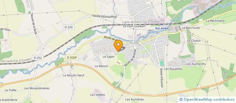 localisation de l'entreprise MADAME VIRGINIE LOUBIERE à AUBE