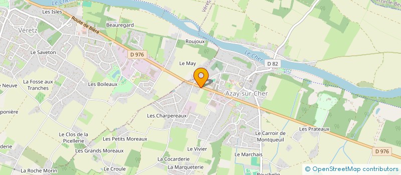 localisation de l'entreprise MADAME VIRGINIE LOUET  AZAY-SUR-CHER