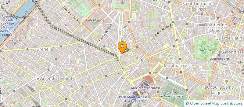 localisation de l'entreprise MADAME VIRGINIE LOZAC'H  PARIS