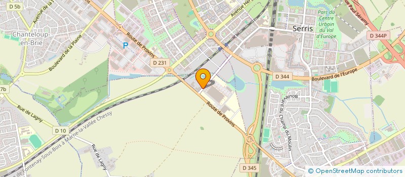 localisation de l'entreprise MADAME VIRGINIE LYONNAZ  JOSSIGNY