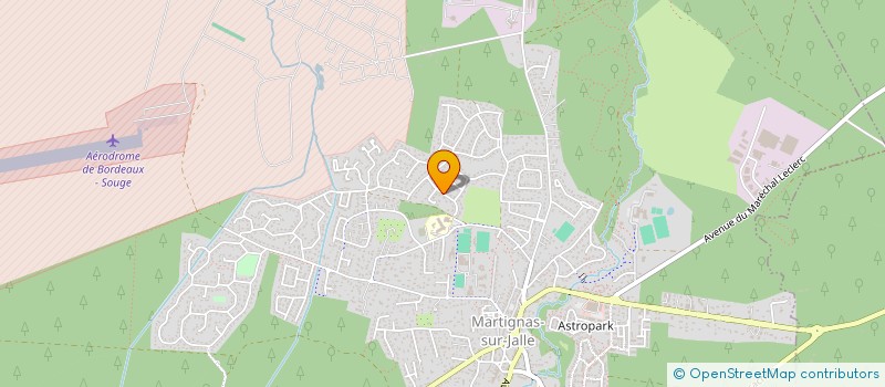 localisation de l'entreprise MADAME VIRGINIE MACIAS  MARTIGNAS-SUR-JALLE