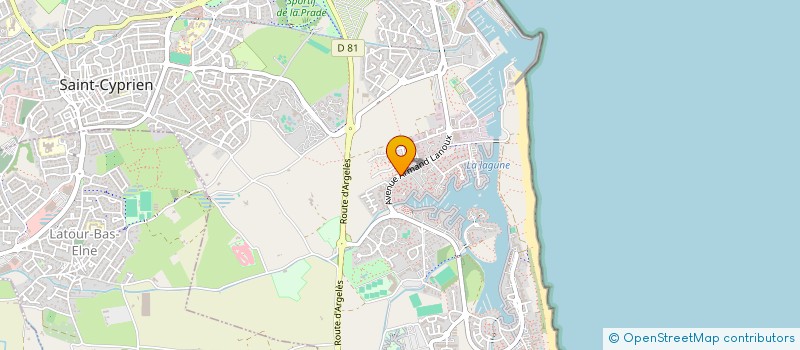 localisation de l'entreprise MADAME VIRGINIE MAESTRO  SAINT-CYPRIEN