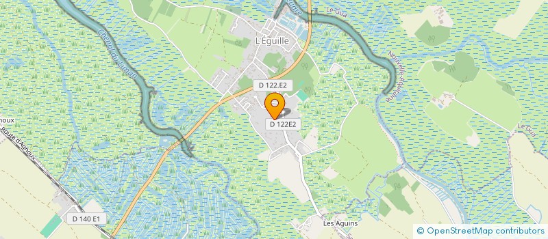 localisation de l'entreprise MADAME VIRGINIE MAGADOUX à L'EGUILLE
