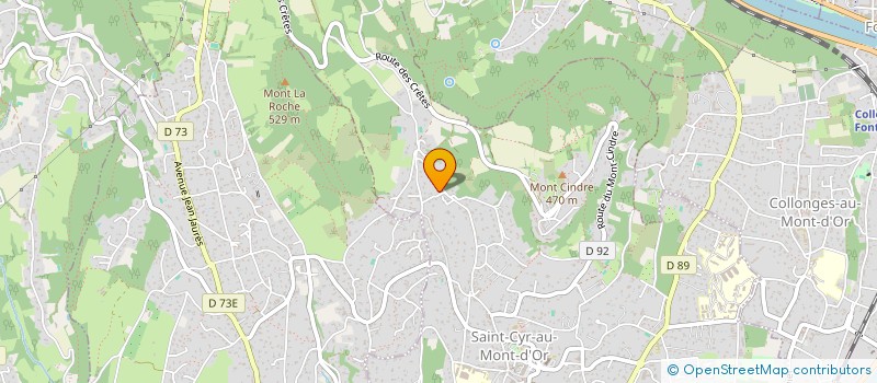 localisation de l'entreprise MADAME VIRGINIE MAHE  SAINT-CYR-AU-MONT-D'OR