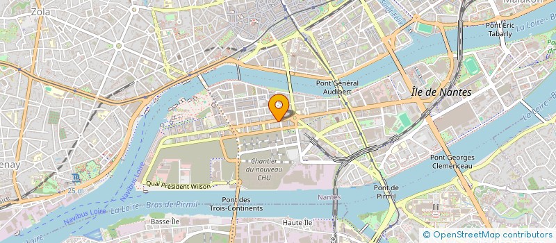 localisation de l'entreprise MADAME VIRGINIE MAHE  NANTES