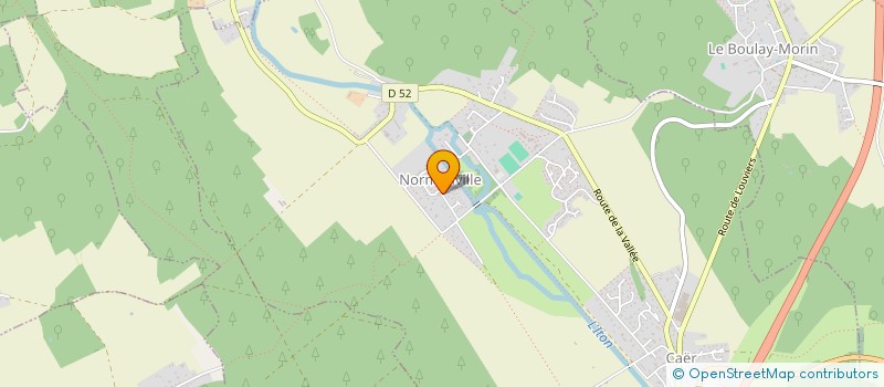 localisation de l'entreprise MADAME VIRGINIE MAHIER  NORMANVILLE