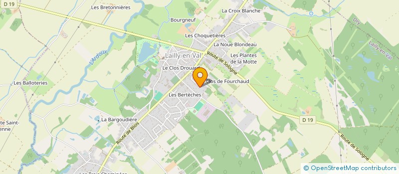 localisation de l'entreprise MADAME VIRGINIE MAIRE à LAILLY-EN-VAL