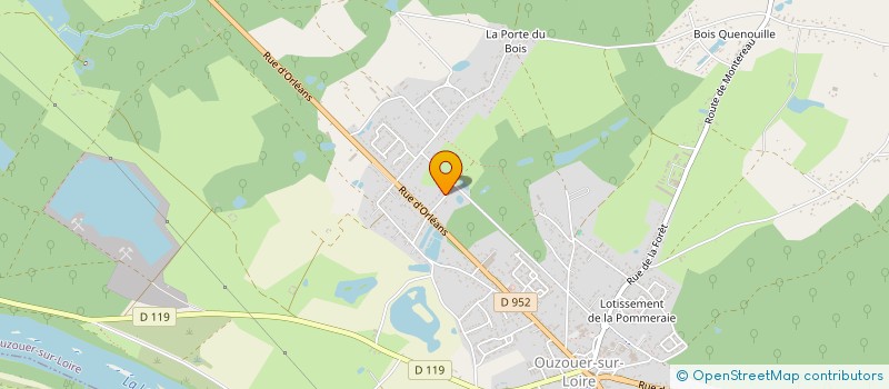 localisation de l'entreprise MADAME VIRGINIE MAIRESSE LABRETTE  OUZOUER-SUR-LOIRE