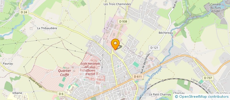 localisation de l'entreprise MADAME VIRGINIE MALET à SAINT-MAIXENT-L'ECOLE