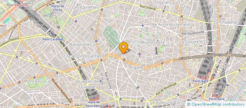 localisation de l'entreprise MADAME VIRGINIE MALITOURNE  PARIS