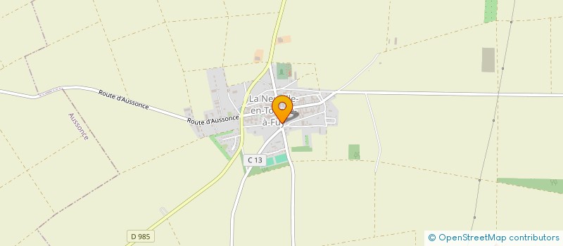 localisation de l'entreprise MADAME VIRGINIE MALLET  LA NEUVILLE-EN-TOURNE-A-FUY