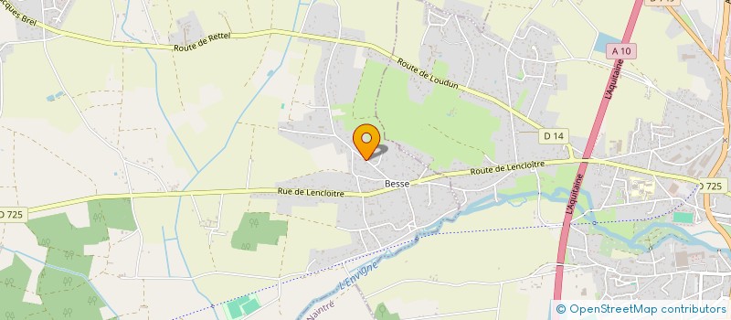 localisation de l'entreprise MADAME VIRGINIE MALLET  THURE