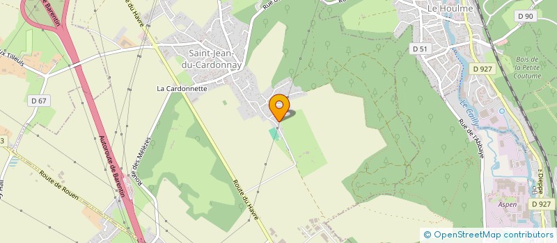 localisation de l'entreprise MADAME VIRGINIE MALLET  SAINT-JEAN-DU-CARDONNAY