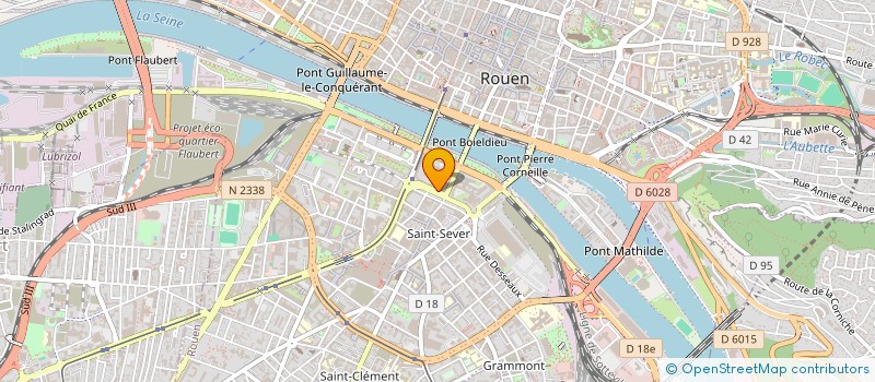 localisation de l'entreprise MADAME VIRGINIE MANGANE  ROUEN