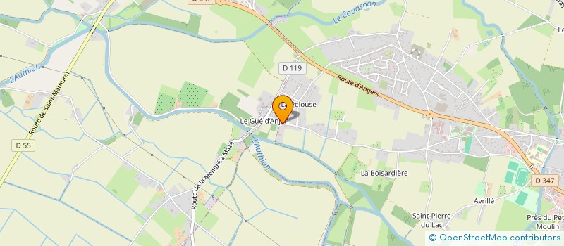 localisation de l'entreprise MADAME VIRGINIE MANGEARD à BEAUFORT-EN-ANJOU