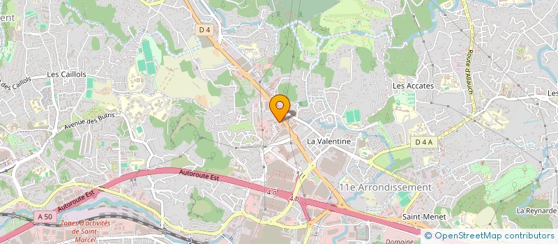 localisation de l'entreprise MADAME VIRGINIE MANOUSSOS à MARSEILLE