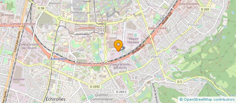 localisation de l'entreprise MADAME VIRGINIE MARACHLIAN  EYBENS