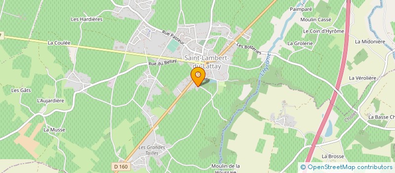 localisation de l'entreprise MADAME VIRGINIE MARGERIE  VAL-DU-LAYON