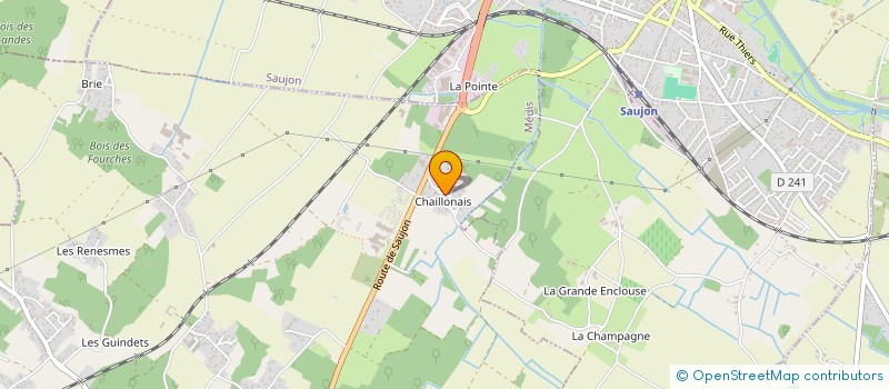 localisation de l'entreprise MADAME VIRGINIE MARGNOUX  MEDIS