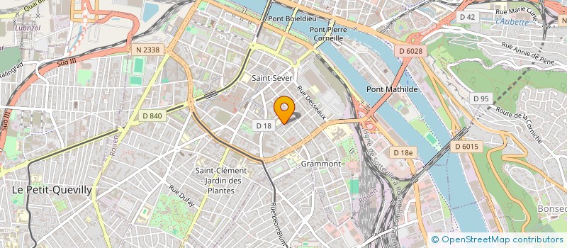 localisation de l'entreprise MADAME VIRGINIE MARIE à ROUEN