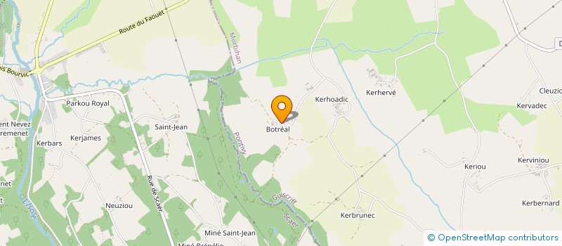 localisation de l'entreprise MADAME VIRGINIE MARIN  GUISCRIFF