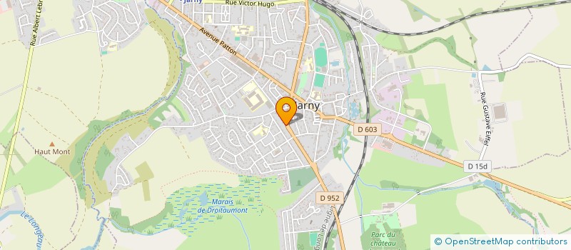 localisation de l'entreprise MADAME VIRGINIE MARNAT  JARNY