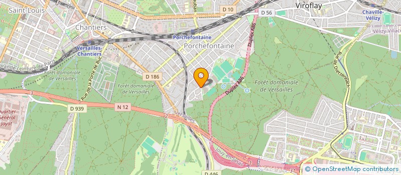 localisation de l'entreprise MADAME VIRGINIE MARTIN à VERSAILLES
