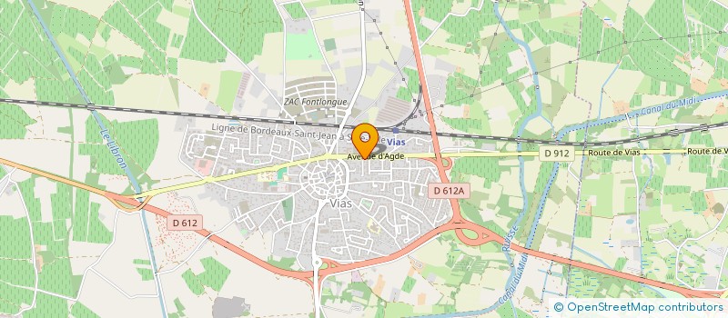 localisation de l'entreprise MADAME VIRGINIE MARTINEZ  VIAS