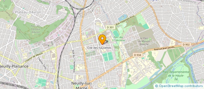 localisation de l'entreprise MADAME VIRGINIE MASSARIA à NEUILLY-SUR-MARNE