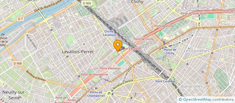 localisation de l'entreprise MADAME VIRGINIE MATIAS à LEVALLOIS-PERRET