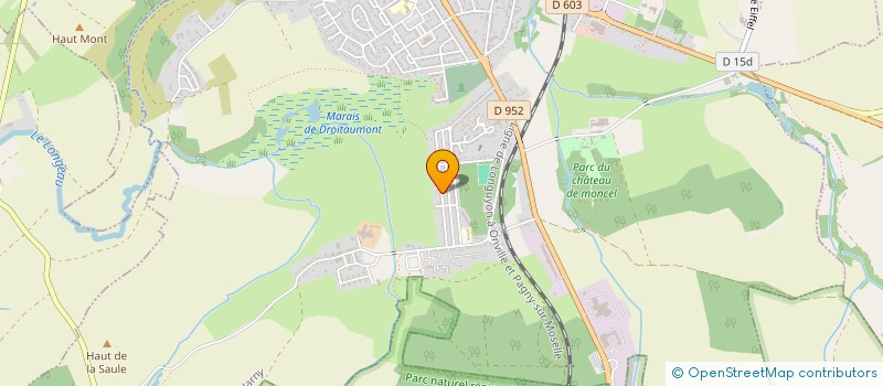 localisation de l'entreprise MADAME VIRGINIE MAUGRAS  JARNY