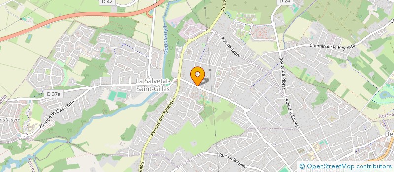 localisation de l'entreprise MADAME VIRGINIE MAURIET  FONSORBES