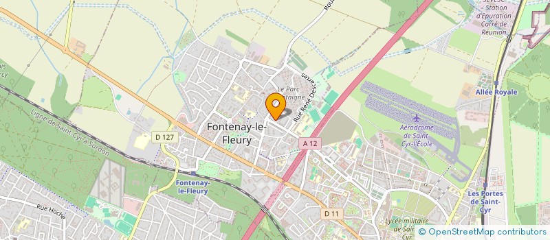 localisation de l'entreprise MADAME VIRGINIE MELLANGER à FONTENAY-LE-FLEURY