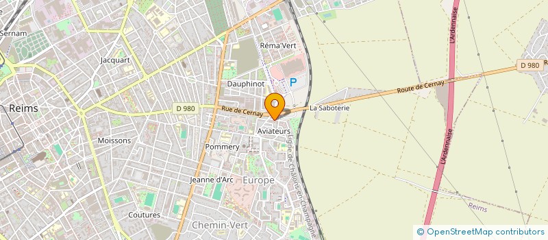 localisation de l'entreprise MADAME VIRGINIE MELLOUKI  REIMS