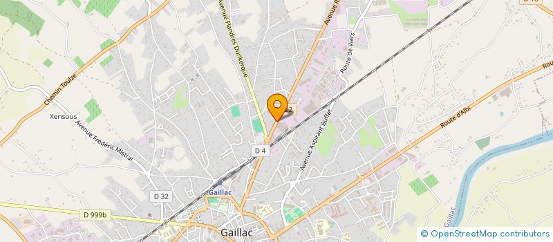 localisation de l'entreprise MADAME VIRGINIE MENESCLOU  GAILLAC