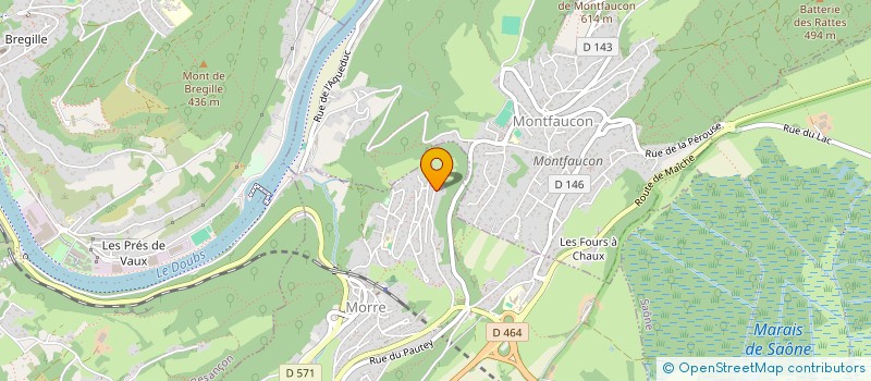 localisation de l'entreprise MADAME VIRGINIE MENTFAKH  MORRE