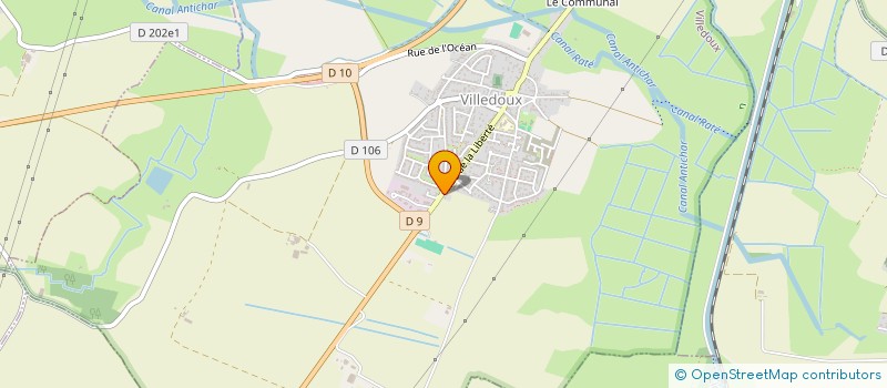 localisation de l'entreprise MADAME VIRGINIE MERIADEC  VILLEDOUX